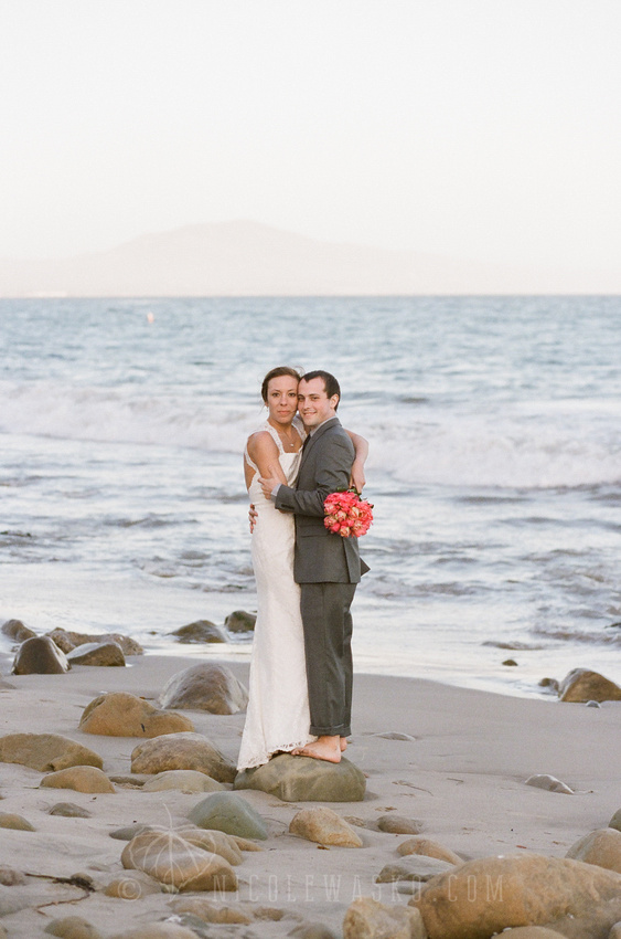 Santa Barbara Wedding Photography on Film